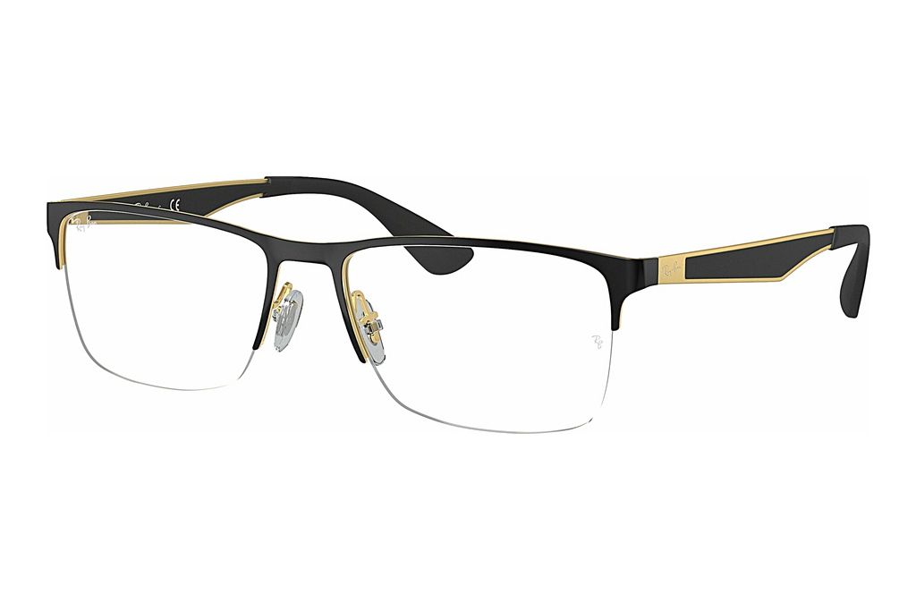 Ray-Ban   RX6335 2890 Black On Gold
