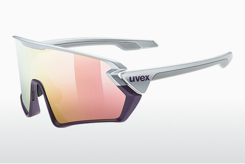 solbrille UVEX SPORTS sportstyle 231 silver plum mat