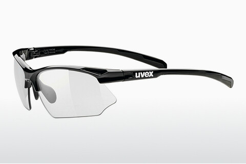 solbrille UVEX SPORTS sportstyle 802 V black