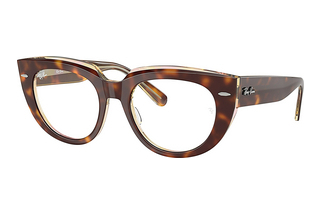 Ray-Ban RX5586 8402 Light Havana On Multicolor