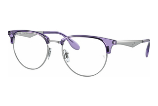 Ray-Ban RX6396 3130 Transparent Violet On Silver