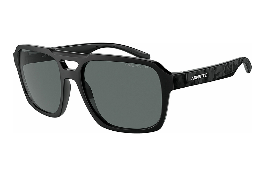 Arnette   AN4339 290081 Polarized Dark GreyRecycled Black Matte/Shiny