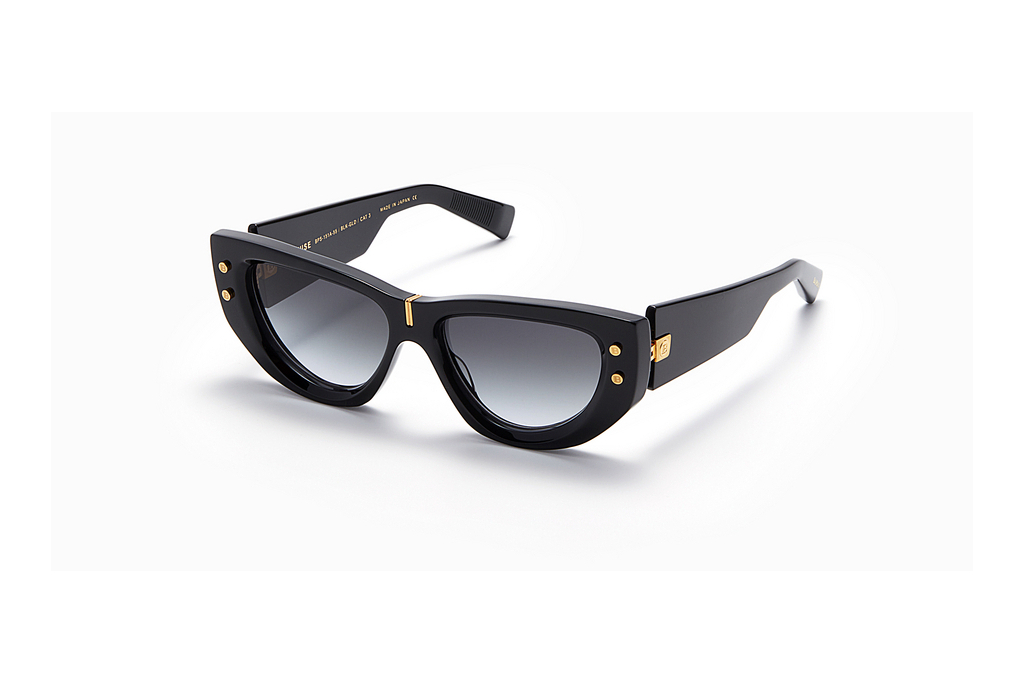 Balmain Paris   BPS-151 A Dark Grey to Clear -ARBlack - Yellow Gold w