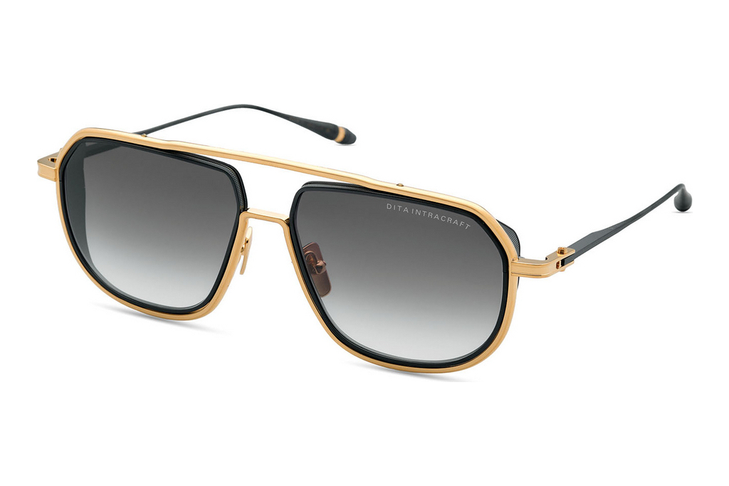 DITA   DTS-165 01A GREY TO CLEAR GRADIENTYELLOW GOLD - BLACK IRON