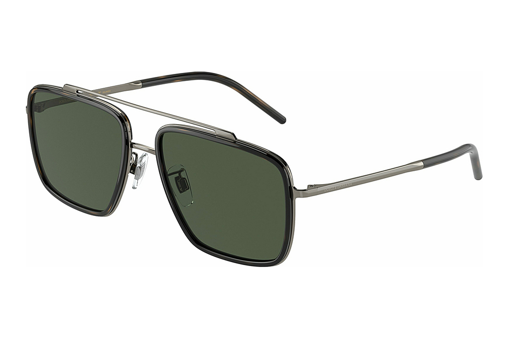 Dolce & Gabbana   DG2220 13359A Polarized GreenBronze/Havana