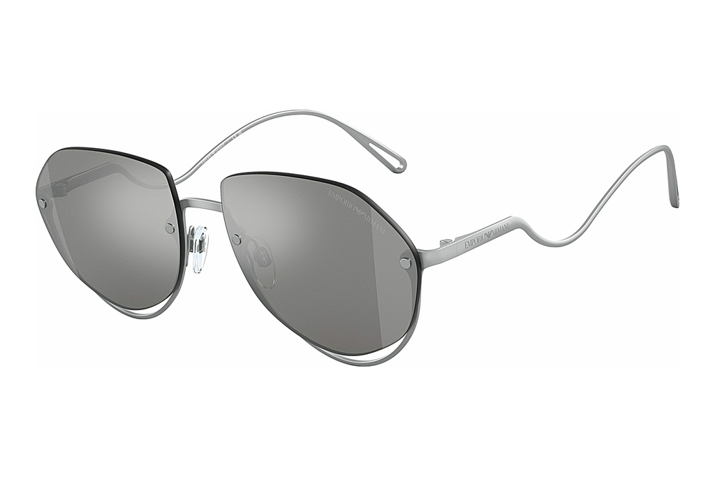 Emporio Armani   EA2137 30456G Light Grey Mirror SilverMatte Silver