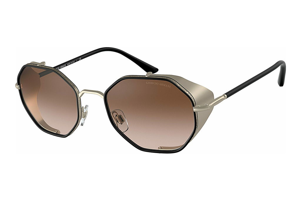 Giorgio Armani   AR6112JM 300213 Brown GradientMatte Light Rose Gold