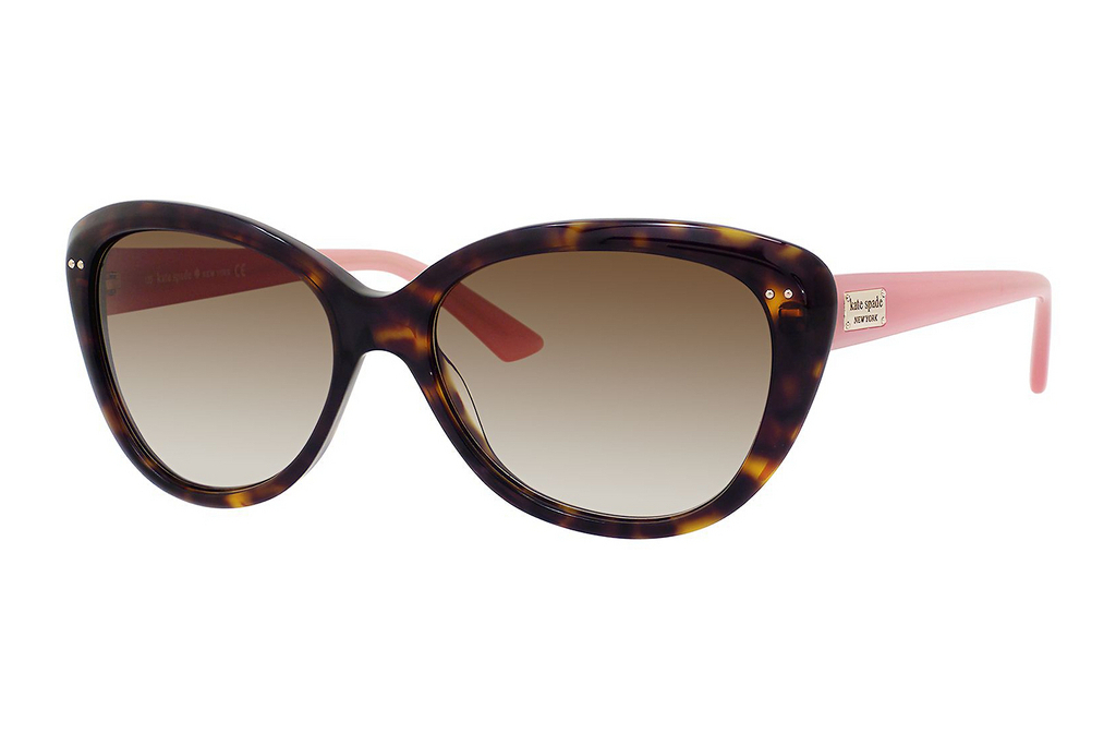 Kate Spade   ANGELIQUE/S US JUH/Y6 BROWN SHADEDDARK HAVANA OPAL PINK