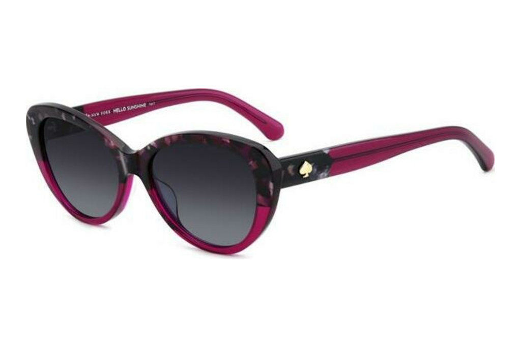 Kate Spade   KS JOSI/S HMW/9O BLUE HAVANA BURGUNDY