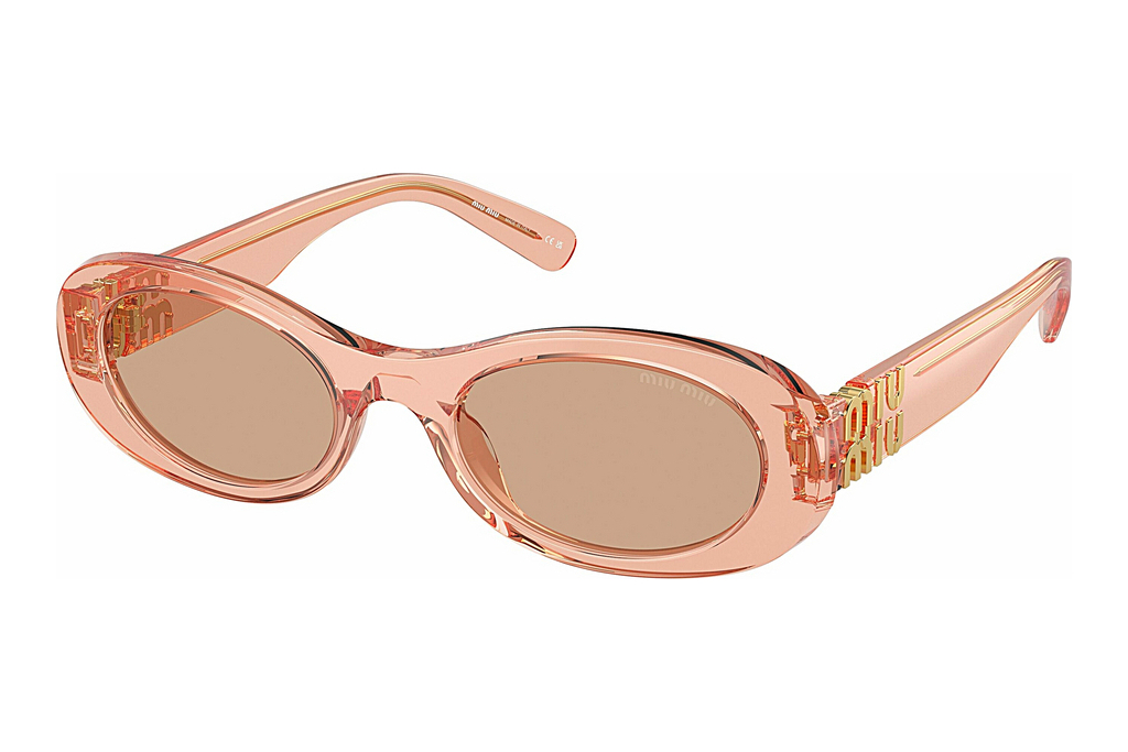 Miu Miu   MU 06ZS 13T1P1 Dark BrownNoisette Transparent