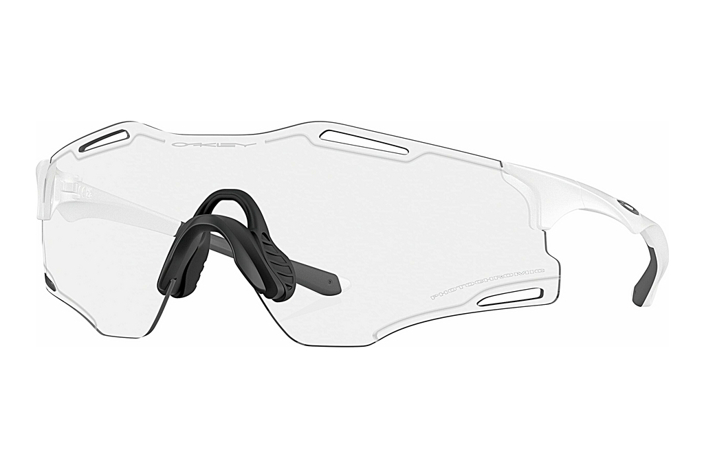 Oakley   OO9512D 951201 Clear to Black Iridium PhotochromicMatte White