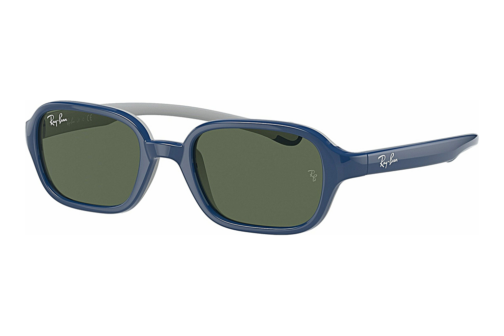 Ray-Ban Kids   RJ9074S 709671 Dark GreenBlue On Grey