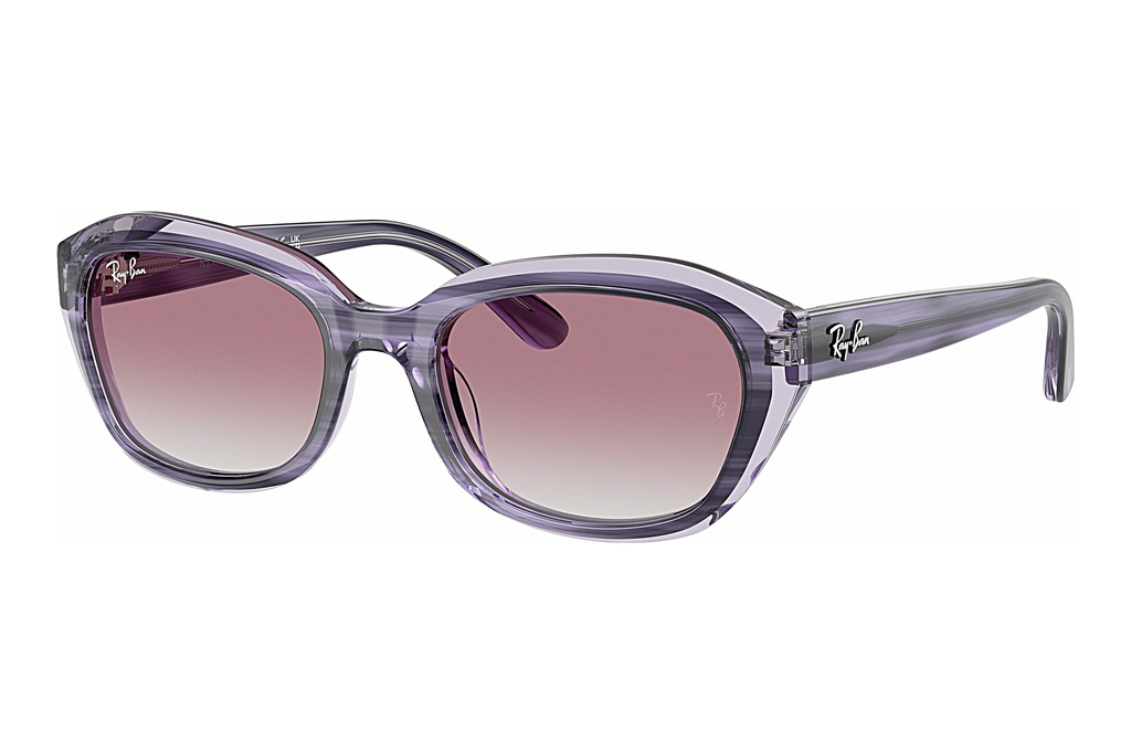 Ray-Ban Kids   RJ9081S 71748G Grey Gradient VioletStriped Violet On Transparent Violet