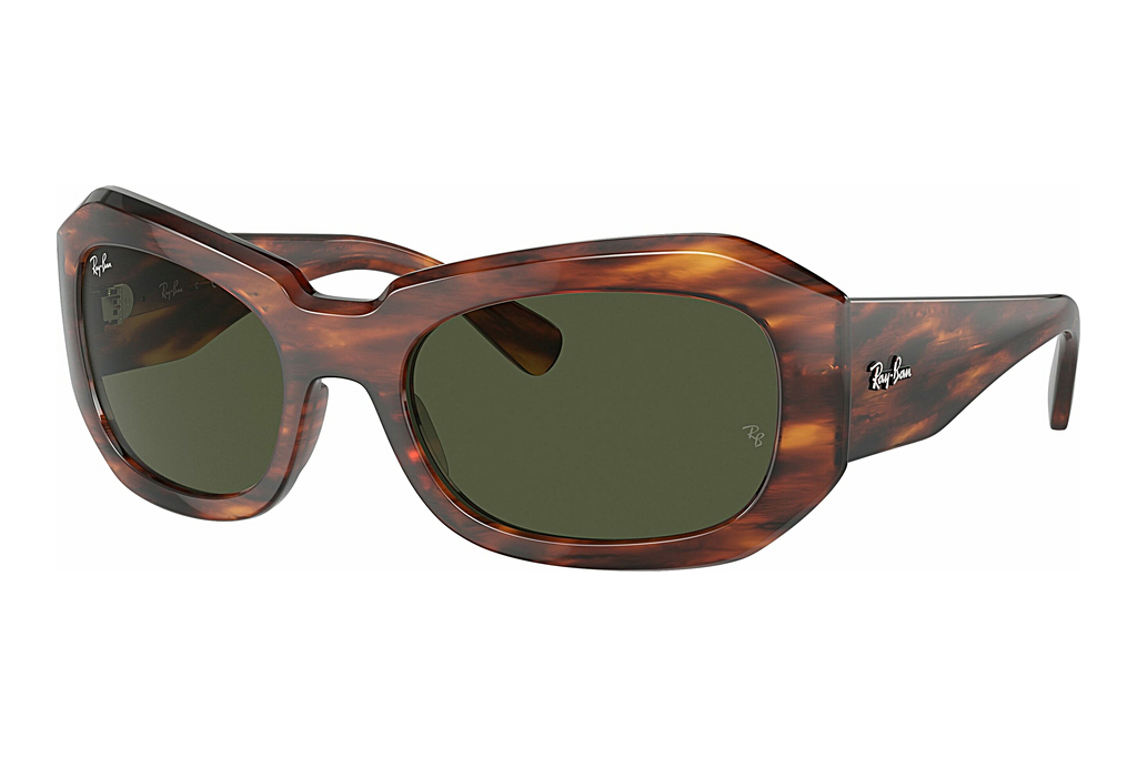 Ray-Ban   RB2212 954/31 GreenStriped Havana