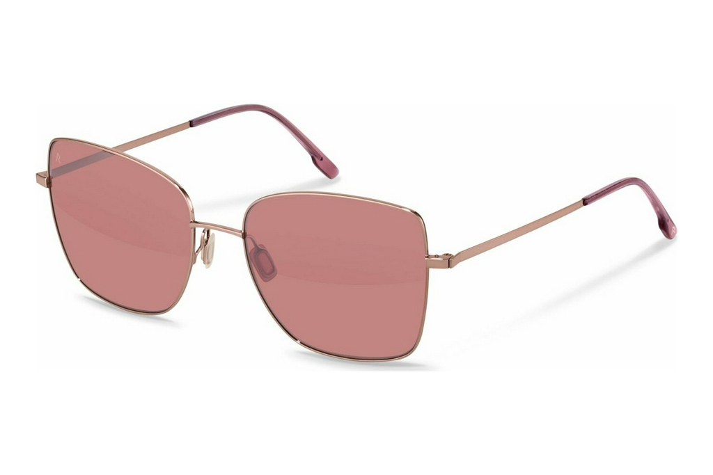 Rodenstock   R1446 B128 SMOKE MULTILAYER REDrose gold, pink