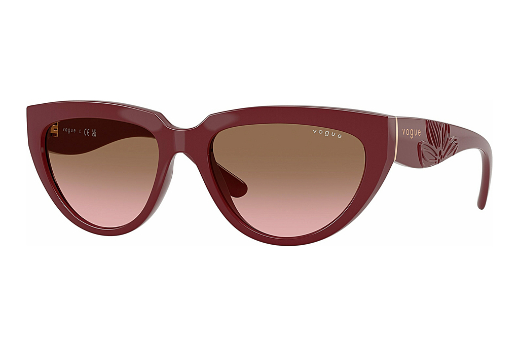 Vogue Eyewear   VO5629S 304814 Pink Gradient BrownFull Bordeaux