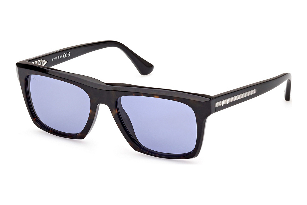 Web Eyewear   WE0350 56V blauHavanna/Einfarbig