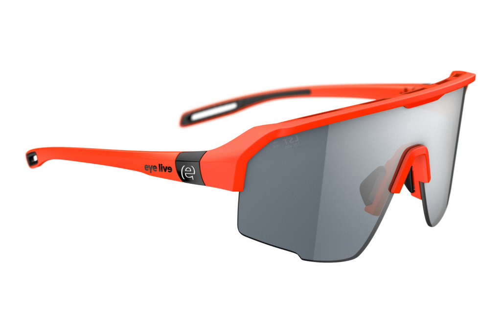 evil eye   E045 2500 blackneon orange matt/LST grey sil.