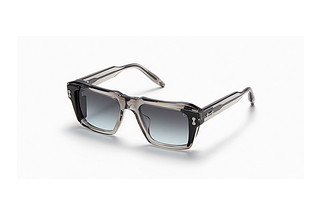 Akoni Eyewear AKS-105 B Dark Grey Gradient - ARDark Grey Crystal - Grey Crystal side shield