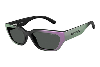 Arnette AN4350 297687 Dark GreyMatte Black Gradient Purple