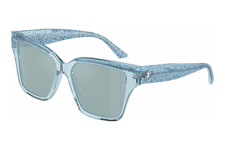 Jimmy Choo JC5003 50387C Light Azure Silver MirrorTransparent Azure Glitter