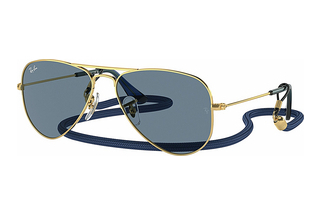 Ray-Ban Kids RJ9506S 223/1U Light Blue MirrorArista Gold