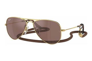 Ray-Ban Kids RJ9506S 223/6G Brown Mirror SilverArista Gold