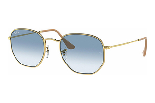 Ray-Ban RB3548 001/3F Light Blue GradientGold