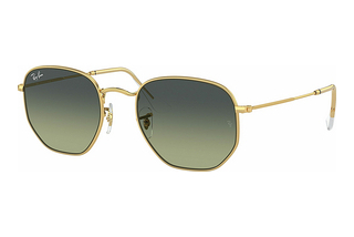 Ray-Ban RB3548 001/BH Green VintageGold