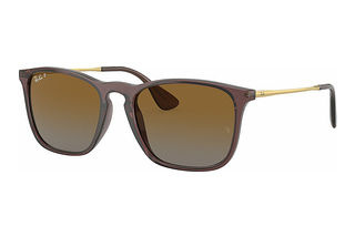 Ray-Ban RB4187 6593T5 BrownTransparent Brown