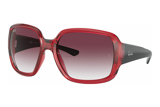 Ray-Ban RB4347 66628H VioletTransparent Red