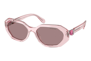 Swarovski SK6028 30017N Light Purple BrownTransparent Pink