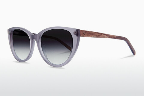 solbrille Kerbholz Martha Dark Grey