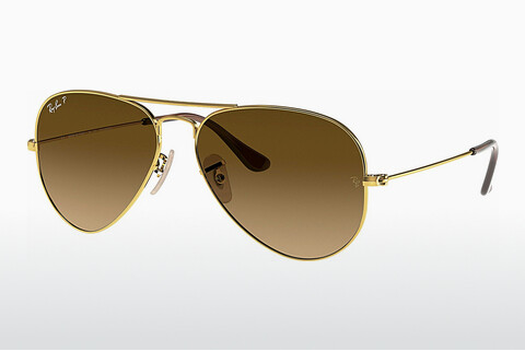 solbrille Ray-Ban AVIATOR LARGE METAL (RB3025 001/M2)