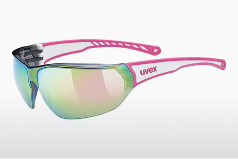 solbrille UVEX SPORTS sportstyle 204 pink white