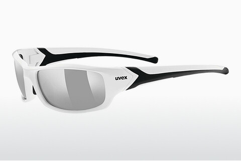 solbrille UVEX SPORTS sportstyle 211 white-black