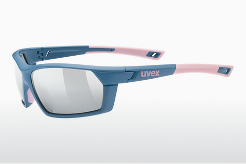 solbrille UVEX SPORTS sportstyle 225 blue mat rose