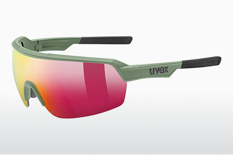 solbrille UVEX SPORTS sportstyle 227 olive mat