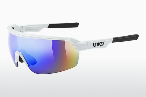 solbrille UVEX SPORTS sportstyle 227 white mat