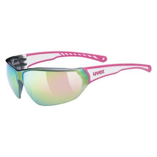solbrille UVEX SPORTS sportstyle 204 pink white