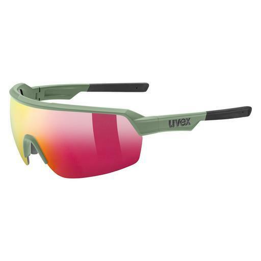 solbrille UVEX SPORTS sportstyle 227 olive mat