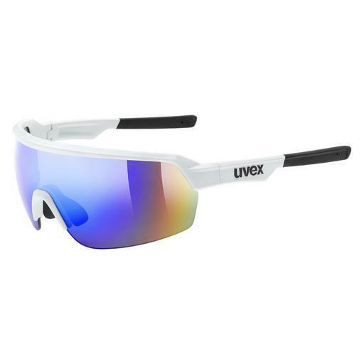 solbrille UVEX SPORTS sportstyle 227 white mat