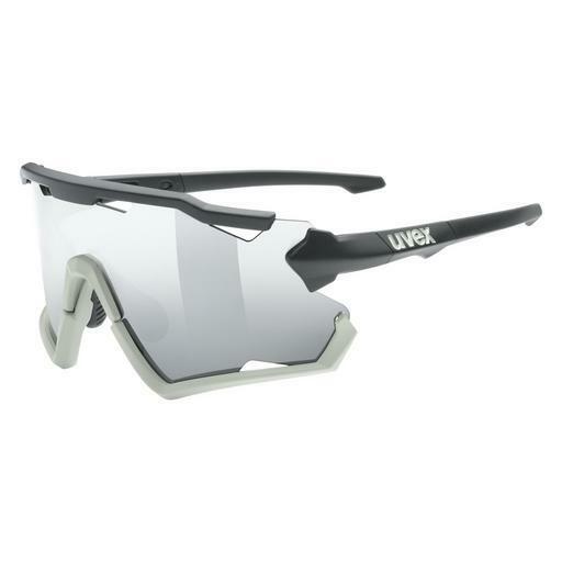 solbrille UVEX SPORTS sportstyle 228 black sand mat