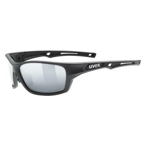 solbrille UVEX SPORTS sportstyle 232 P black mat