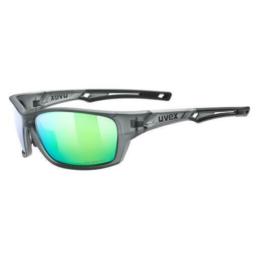 solbrille UVEX SPORTS sportstyle 232 P smoke mat