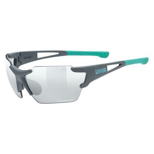solbrille UVEX SPORTS sportstyle 803 race s V grey mat mint