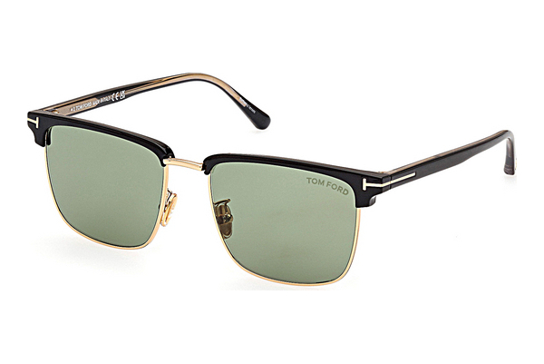 solbrille Tom Ford Hudson-02 (FT0997-H 01N)