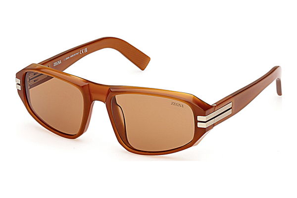 solbrille Zegna EZ0262 45E